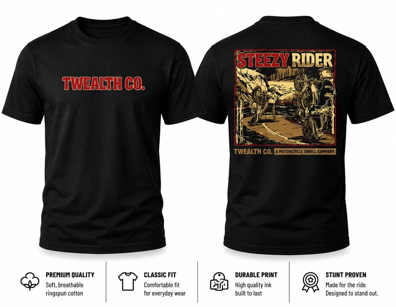 STEEZY RIDER by Twealth Co.