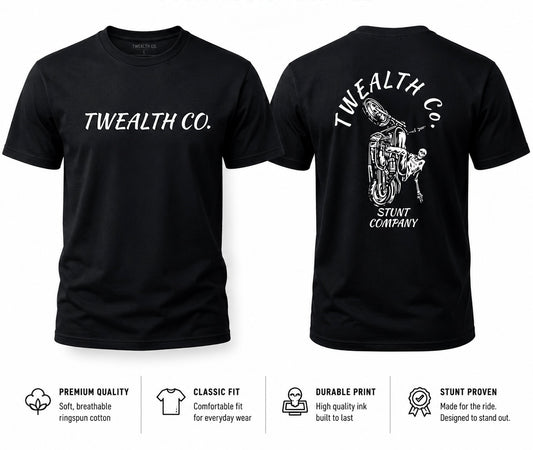 Twealth Co. Logo Tee (Black)